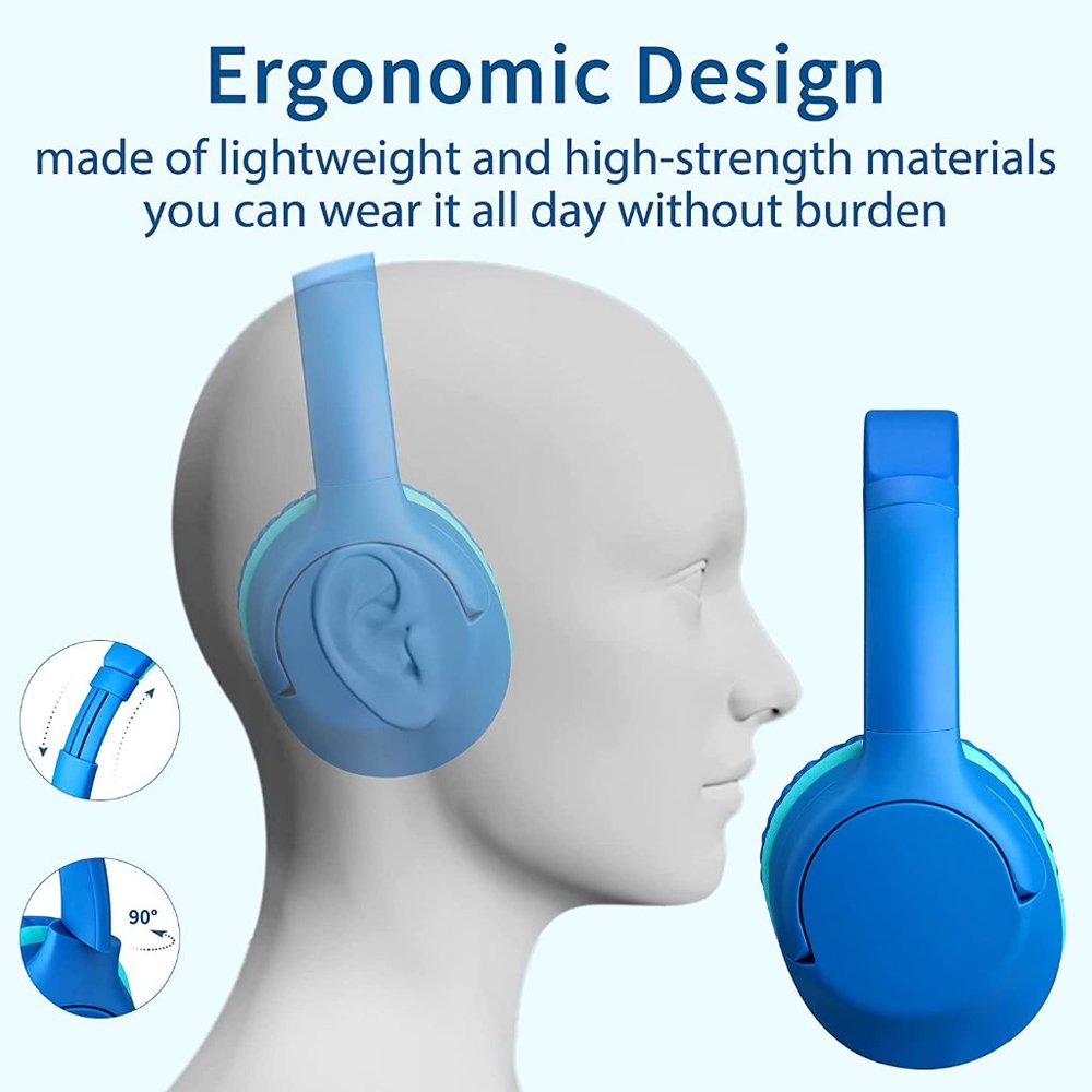 POWMEE P20 Kids Headphones Over-Ear Headphones for Kids - Picture 4 of 4